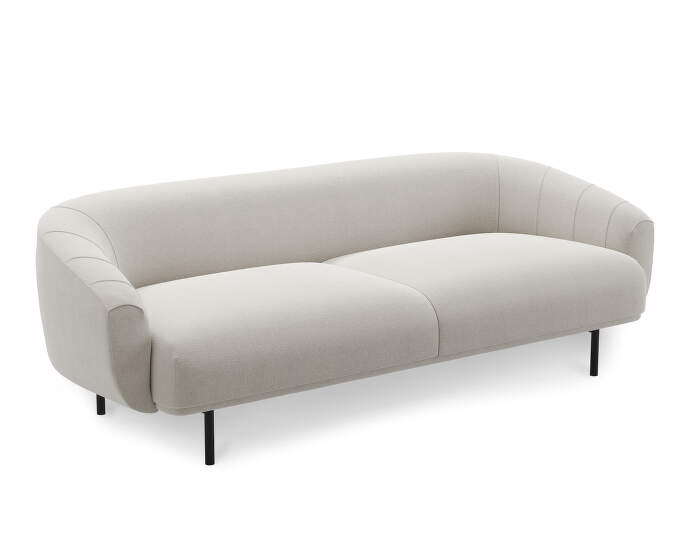 Plis Sofa 3 Seater, light beige