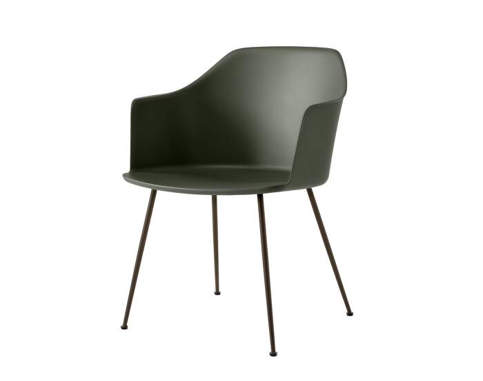 stolicka Rely HW33 Armchair, bronzed/bronze green