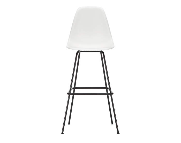 Barová stolička Eames Plastic High, white