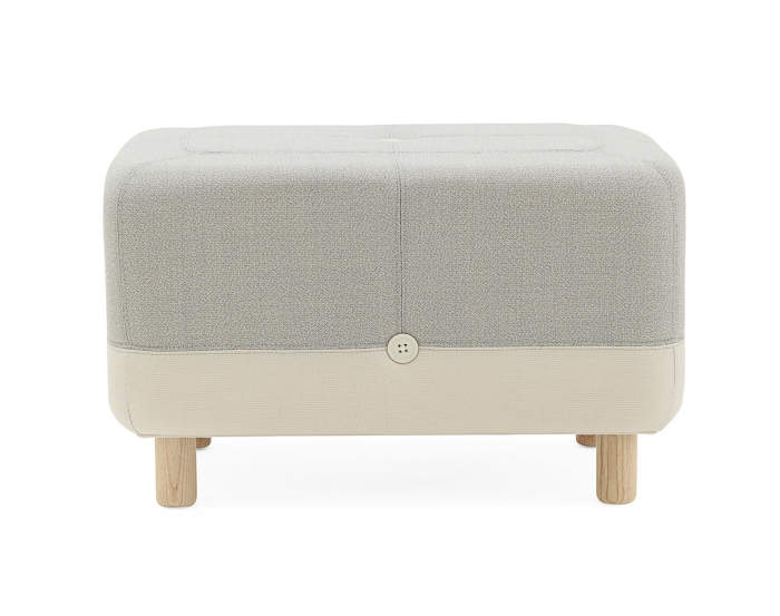 Pouf Sumo, Light Grey Hybrid