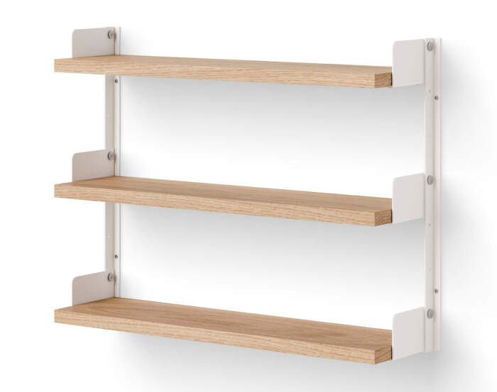 Policea Tea Shelf, oak/white