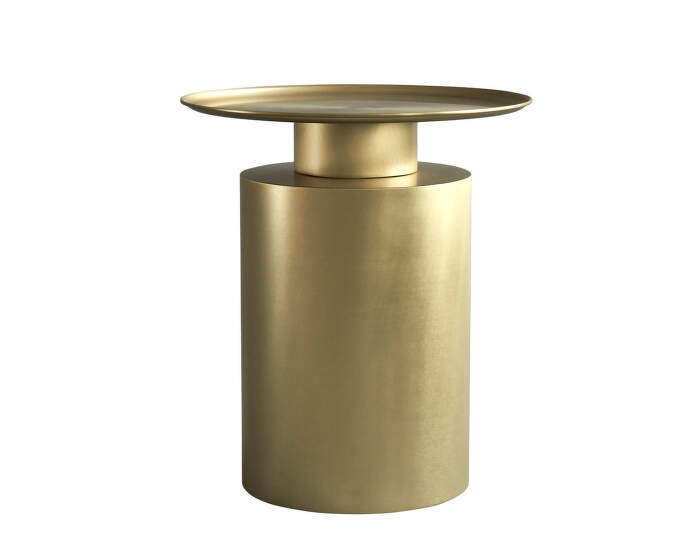 Odkladací stolík Pillar Tall, brass