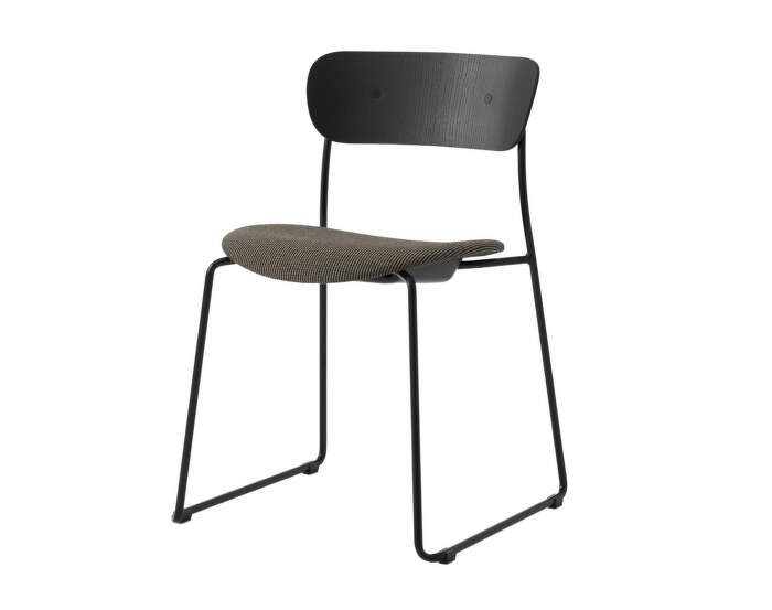 Stolička Pavilion AV52, black oak/Fuse 351