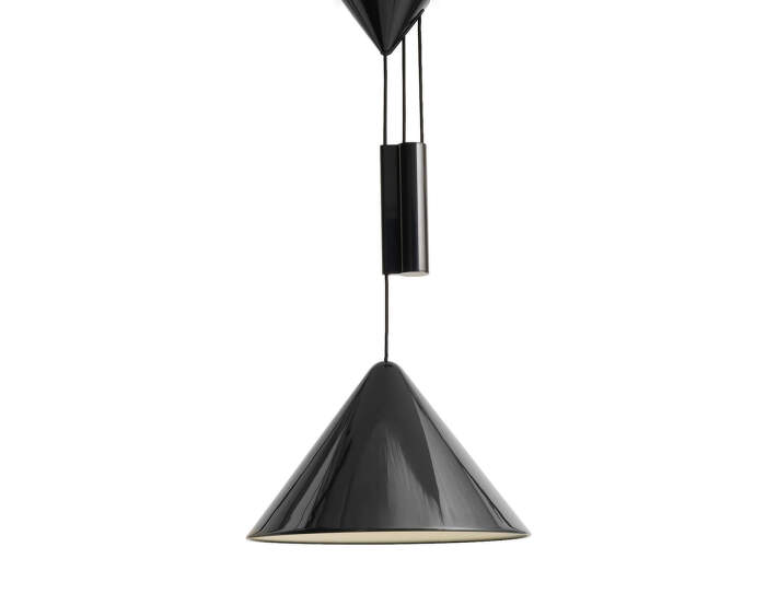 Nastaviteľné závesné svietidlo Compass 430, soft black