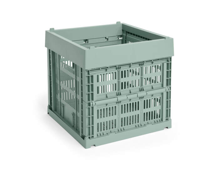 Úložný box Colour Crate Cube, sage green