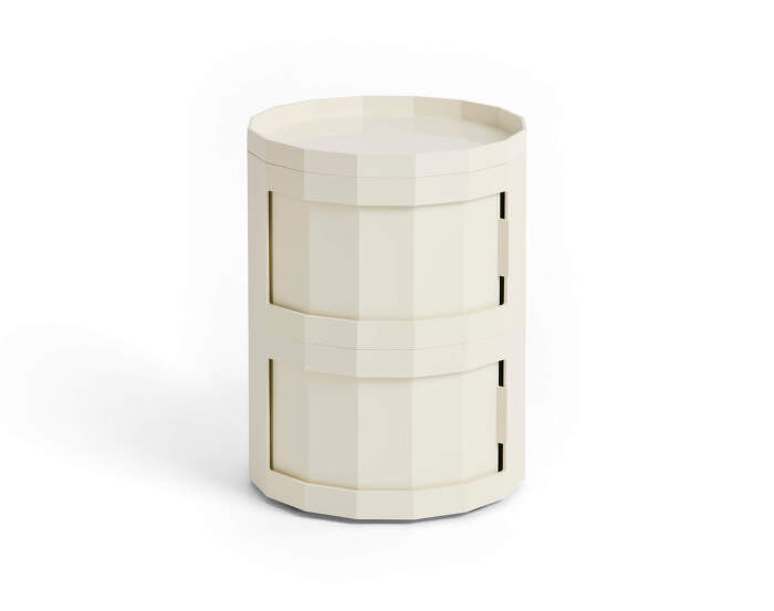 Úložný stolík Facet Cabinet 20, eggshell