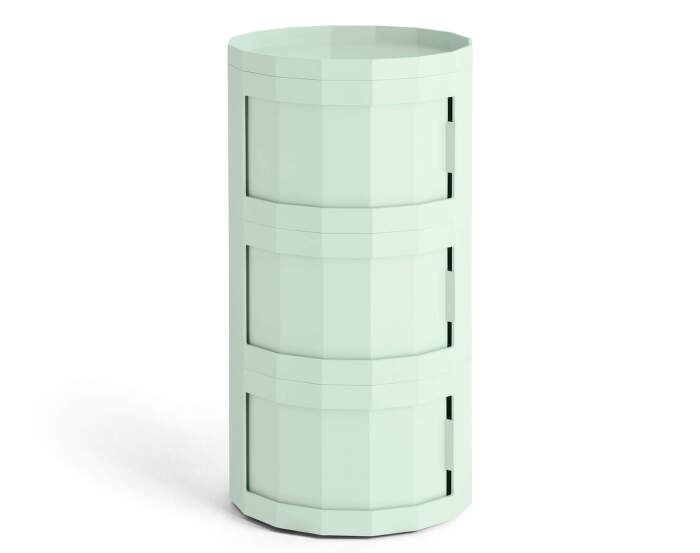 Úložný stolík Facet Cabinet 30, soft mint