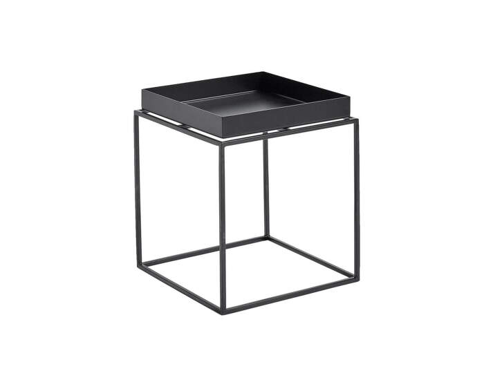 Stolek Tray Table 30x30, black