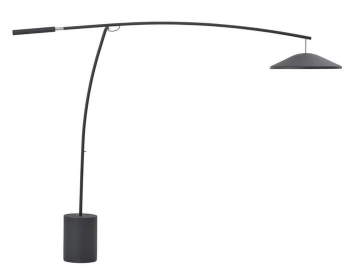 Stojacia lampa Contra, anthracite black