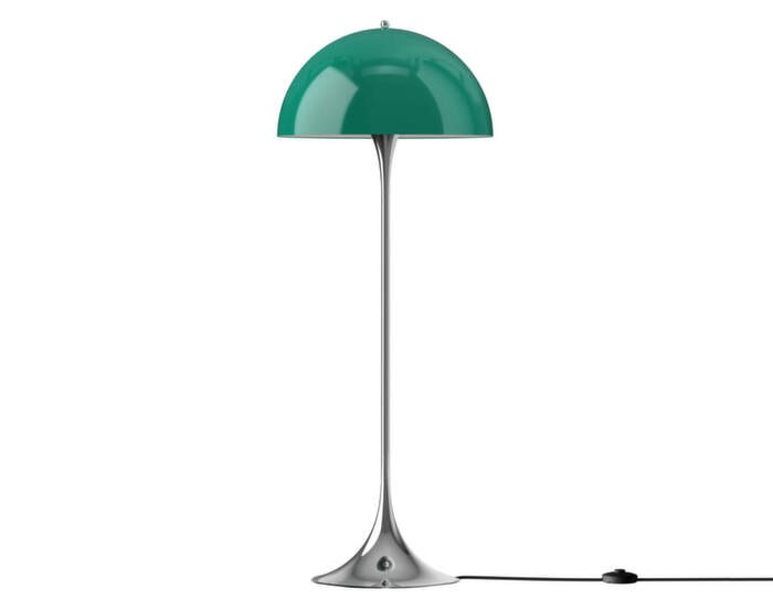Stojacia lampa Panthella 500, original opal green