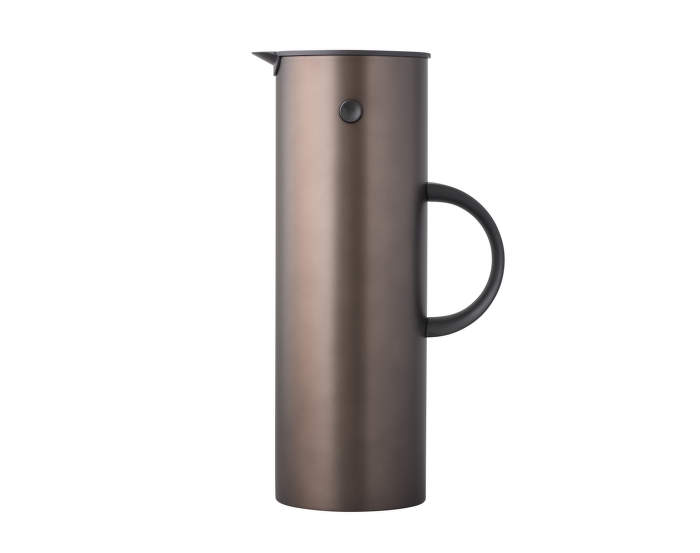 EM77 vacuum jug, 1L, dark brown metallic