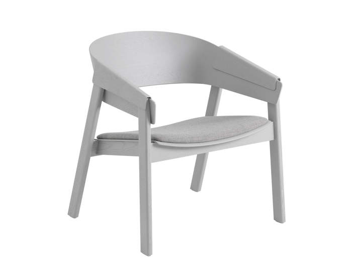 Křeslo Cover Lounge Chair, čalúnené, remix/grey