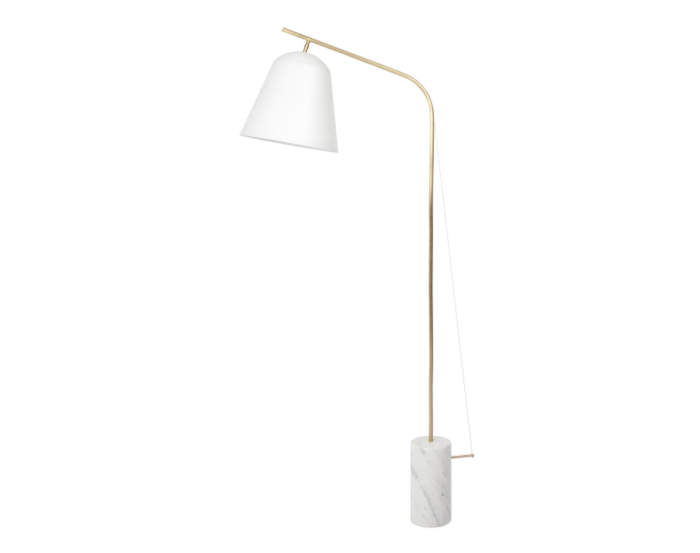 Line Two Floor Lamp, white