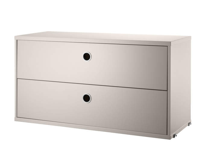 Chest With Drawers 78 x 30, beige