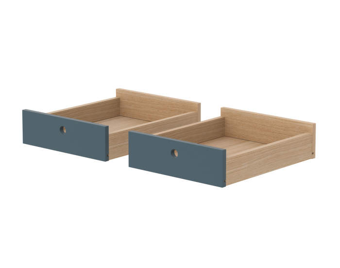 Popsicle drawers for desk