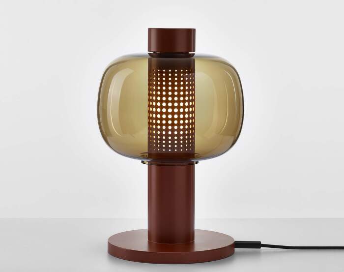 lampa Bonbori Small PC1164 Lamp, brown / copper metallic