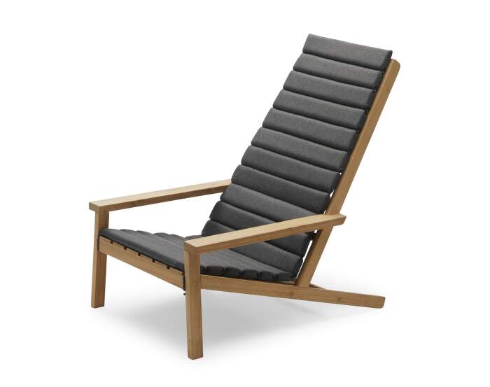 podsedak Between Lines Deck Chair Cushion, charcoal