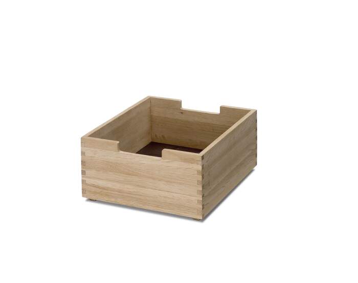 box Cutter Box Low, oak