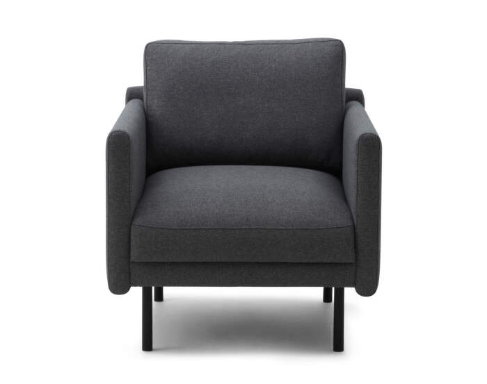 Kreslo Rar Armchair, dark grey