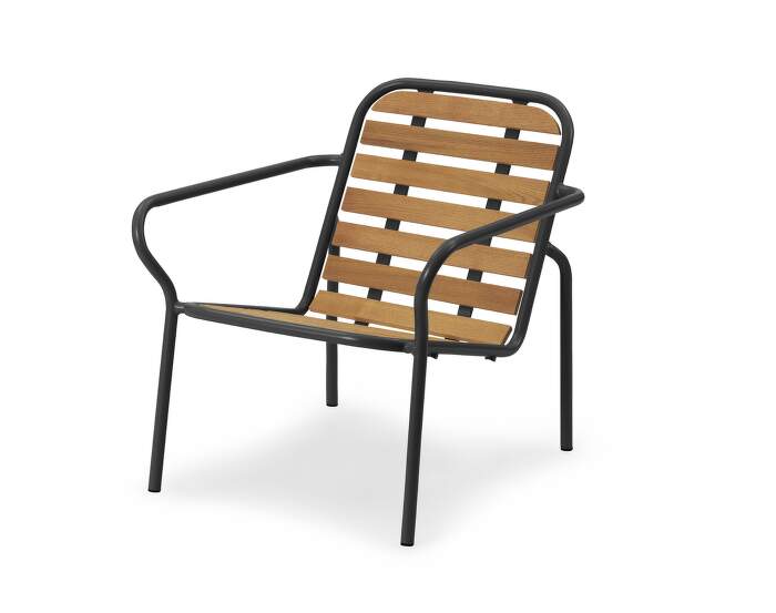 kreslo-Vig Lounge Chair Robinia, black
