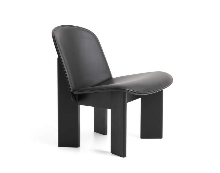 kreslo-Chisel Lounge Chair, black / Sense Black