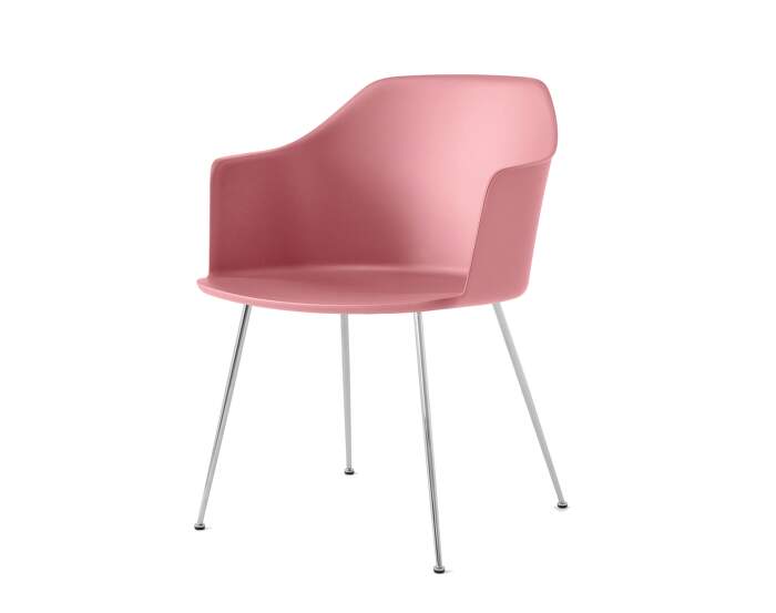 stolicka Rely HW33 Armchair, chrome/soft pink