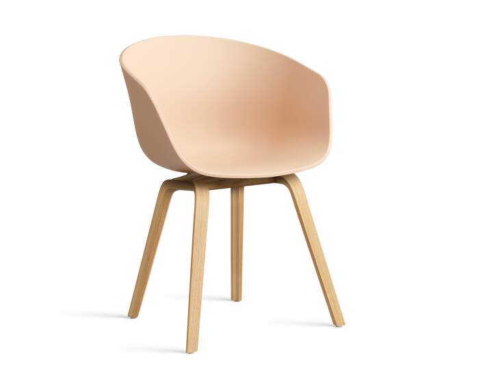 zidle-AAC 22 Chair Oak, pale peach