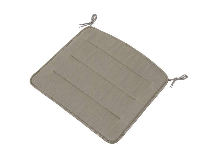 podsedak-Linear Steel Lounge Chair Seat Pad, light grey