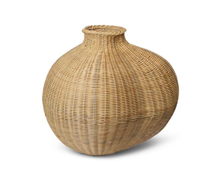 vaza-Bola Braided Floor Vase, natural