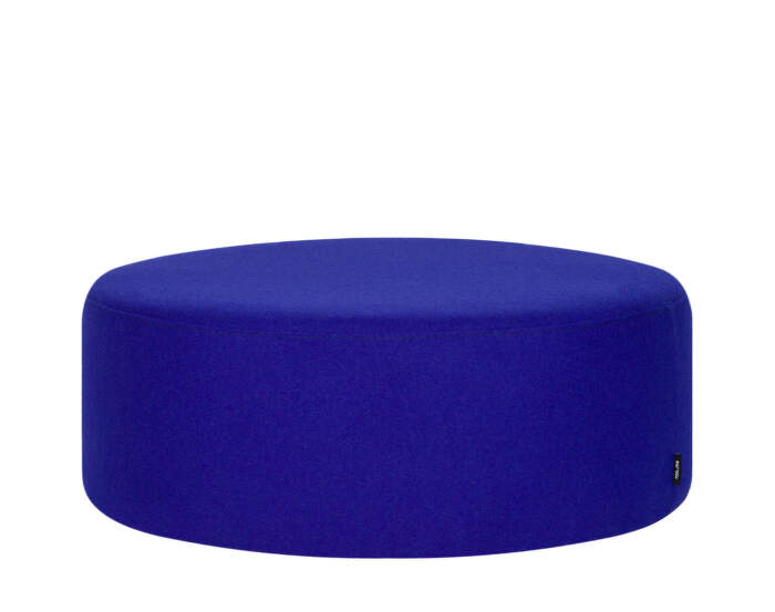 Pouf Folk Wide, blueberry pie wool