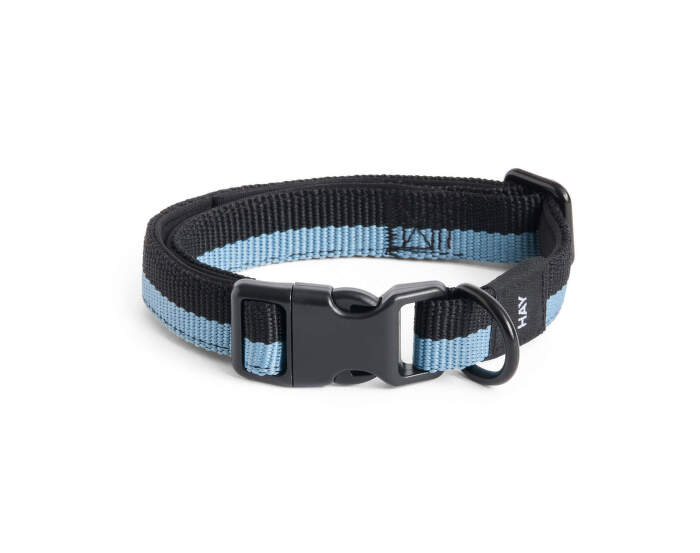Obojok pre psa Dogs Collar Flat S/M, blue/black