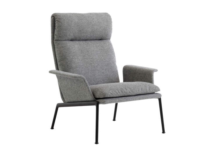 Kreslo Muno LN17 High Back w. Arms, Hallingdal 126/black