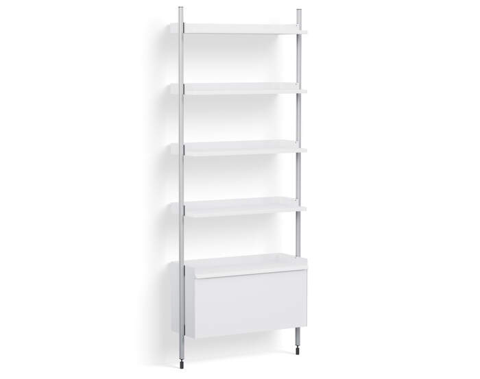 Policový systém Pier kombinácia 121, white