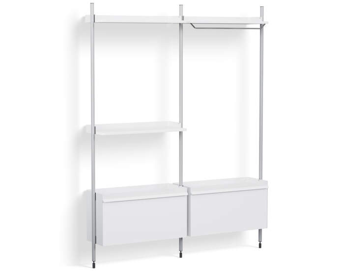 Policový systém Pier kombinácia 1072, white