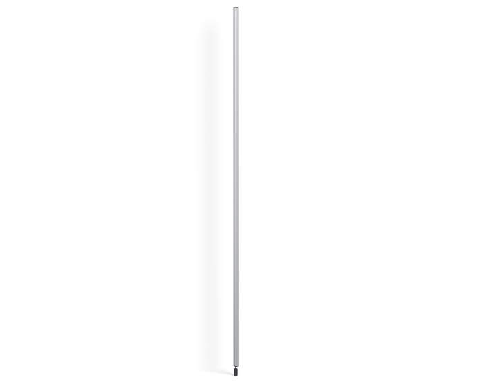 Nástenný panel Pier System, clear aluminium