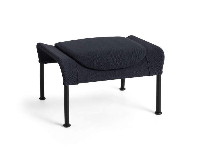 Otoman O2, black textile