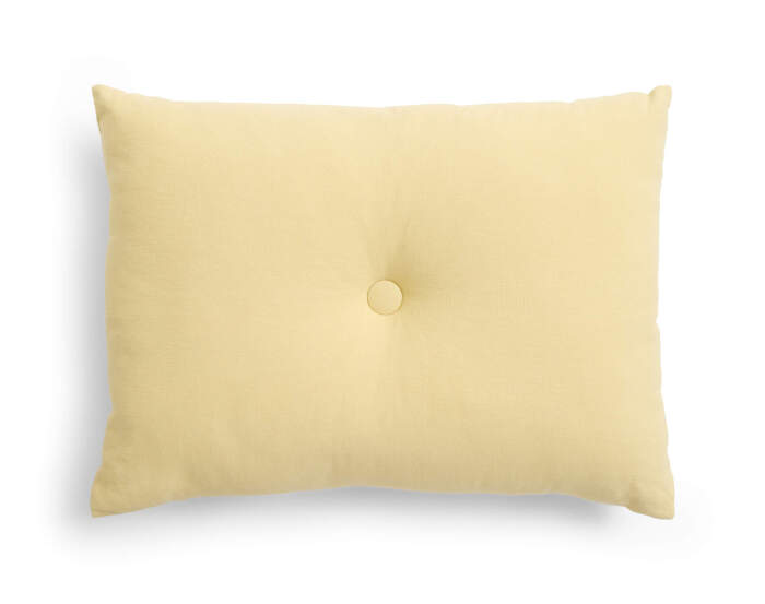 Vankúš Dot Linen, soft yellow