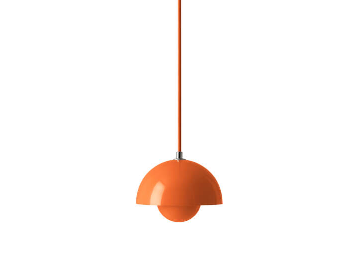 Závěsná lampa Flowerpot VP10, zesty orange
