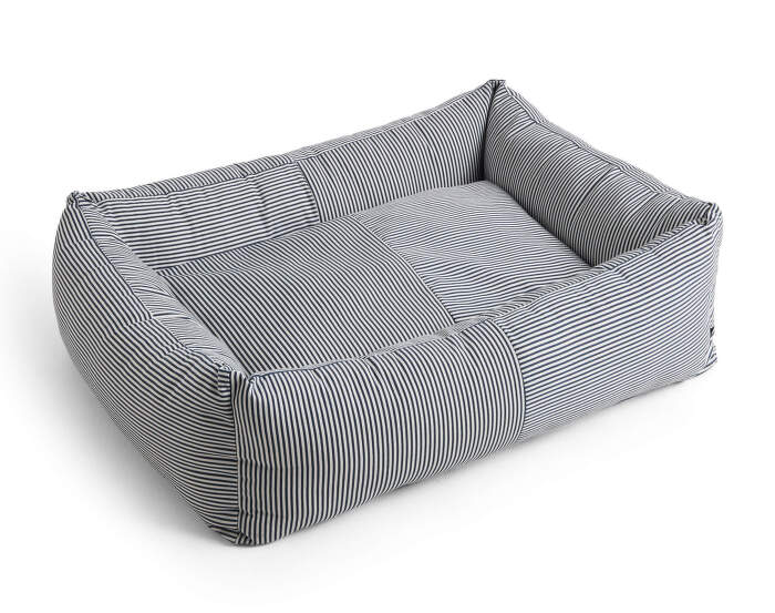 Pelech pre psa Dogs Bed L, blue and white stripe