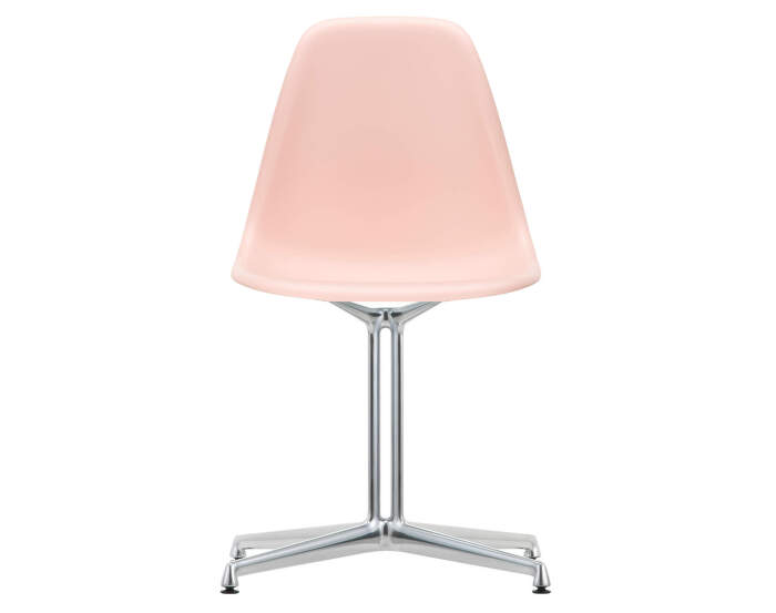 Židle Eames DSL, pale rose polished aluminium