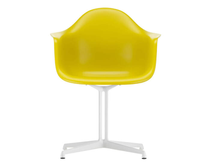 Židle Eames DAL, mustard white