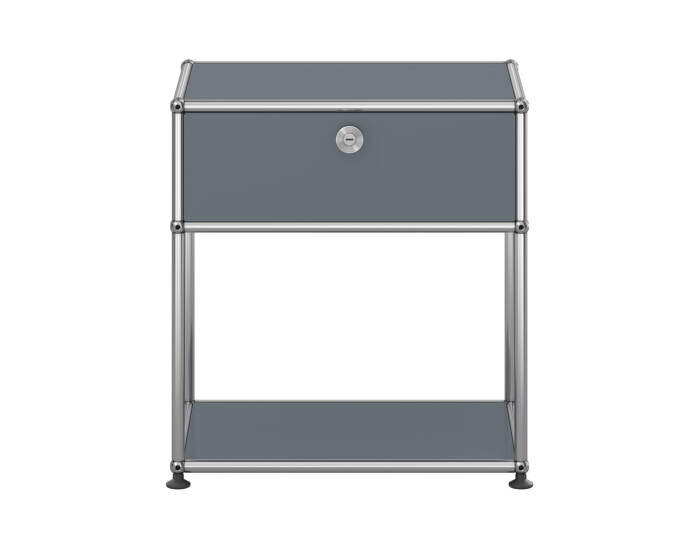 Nočný stolík USM Haller M54, mid-grey