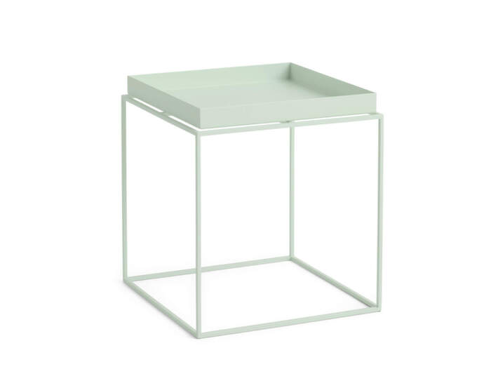  Stolek Tray Table 40x40, soft mint