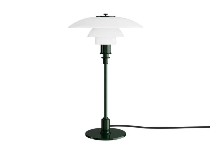 Stolní lampa PH 32, glossy dark green