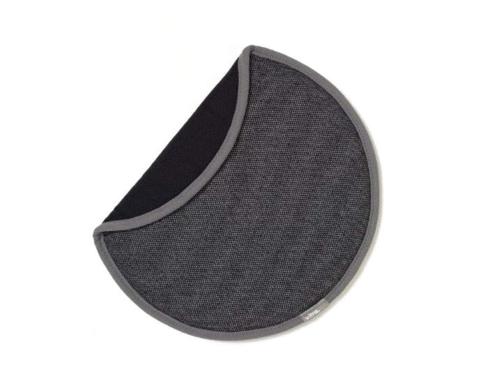 Sedák na stoličku Vitra Seat Dot, grey/black