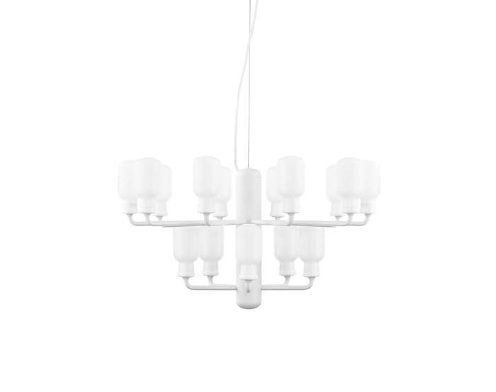 Luster Amp Chandelier, white