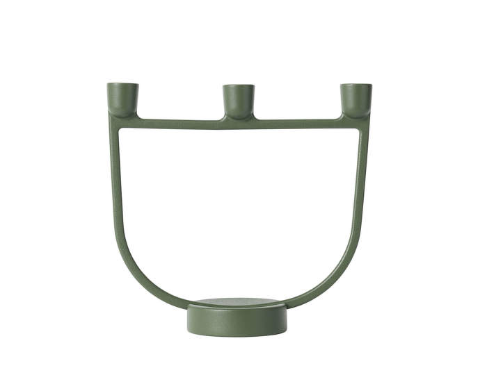 Svietnik Open Candelabra, green