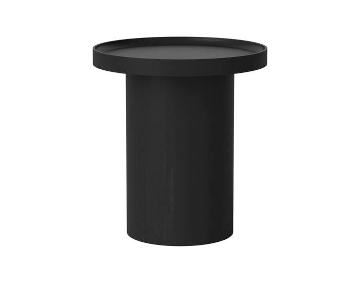 Plateau Coffee Table Small, black lacquered oak