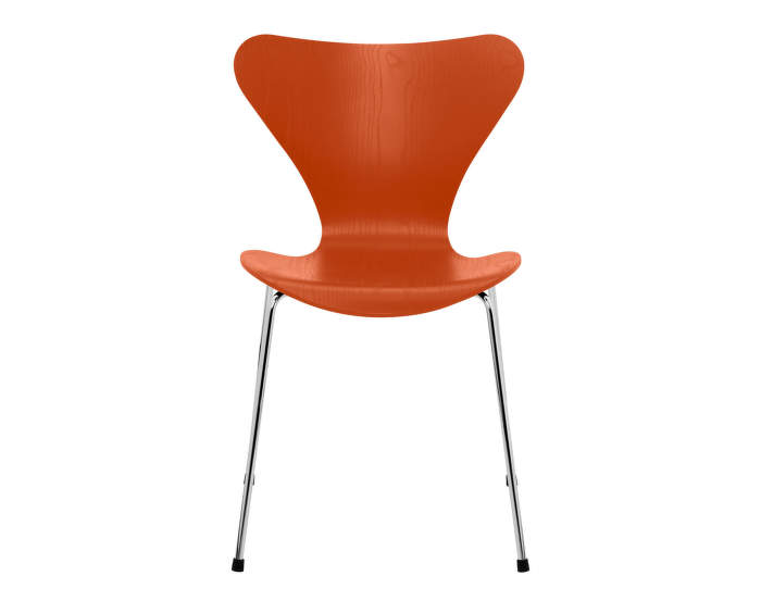 Series 7 Chair, paradise orange / chrom
