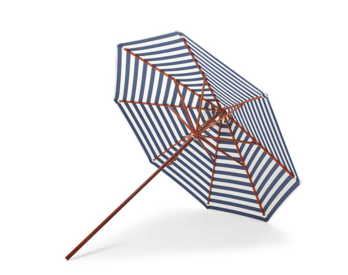 slnecnik Messina Umbrella Ø270, dark blue stripes